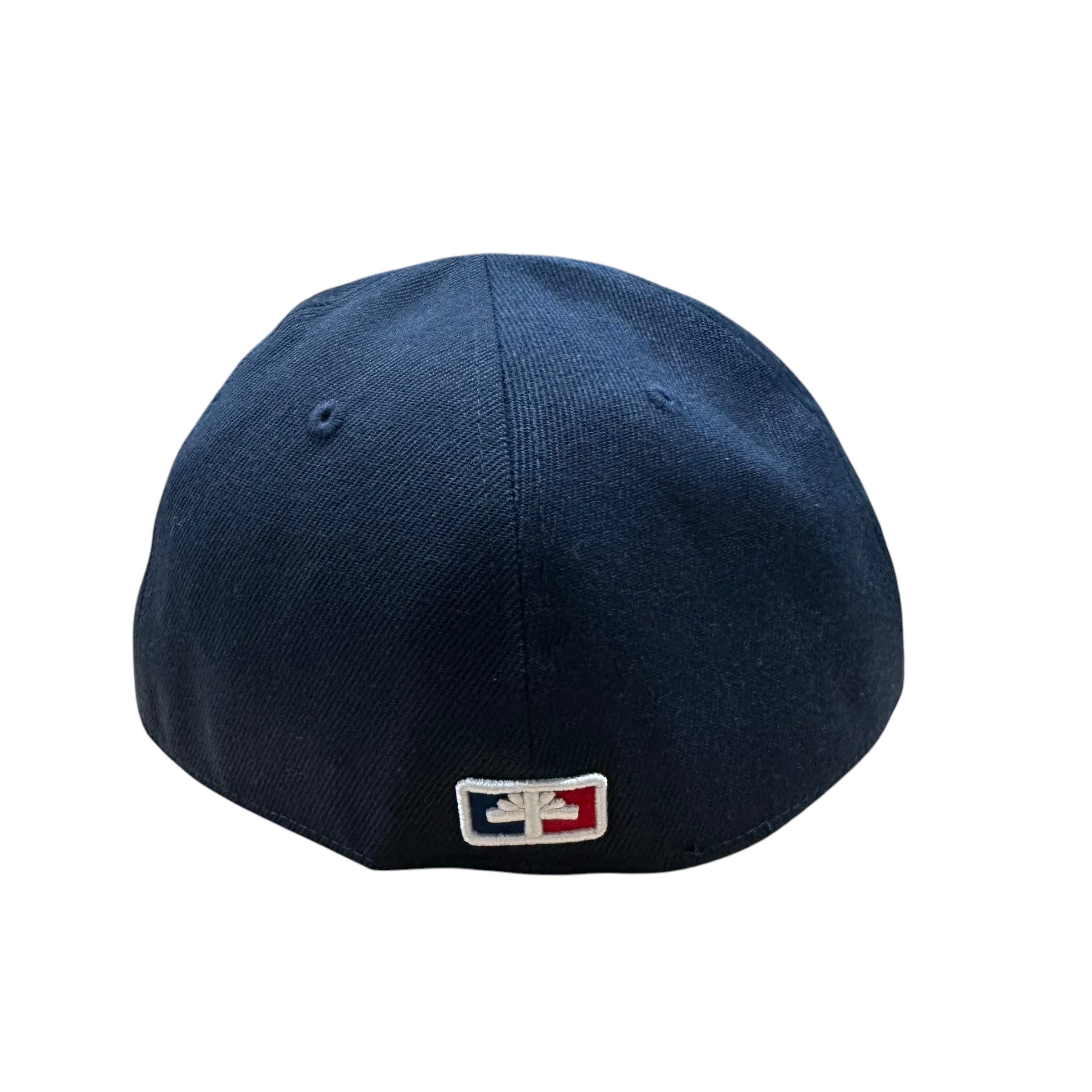 Vertabrae Navy/Red Fitted Hat