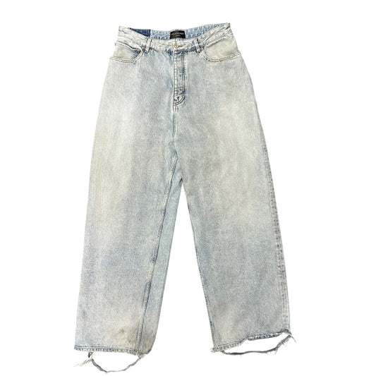 Balenciaga Light Wash Baggy Denim