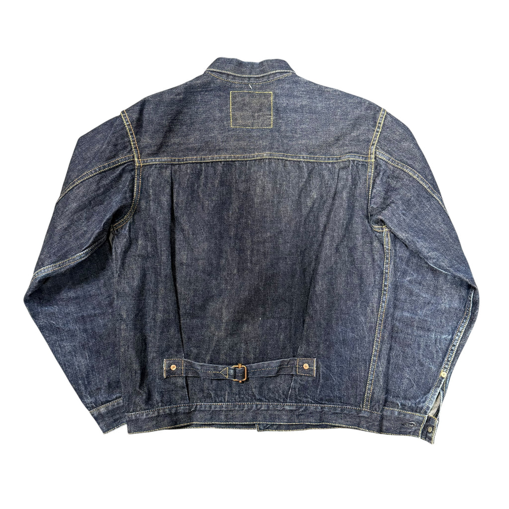 Evisu Denim Jacket (Red Paint)
