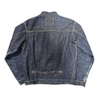 Evisu Denim Jacket (Red Paint)