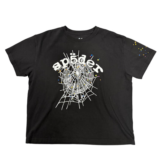 Sp5der Black/White Web Tee