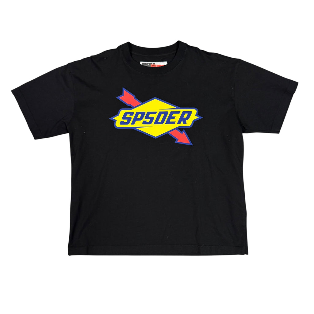 Sp5der The Spot Black Tee