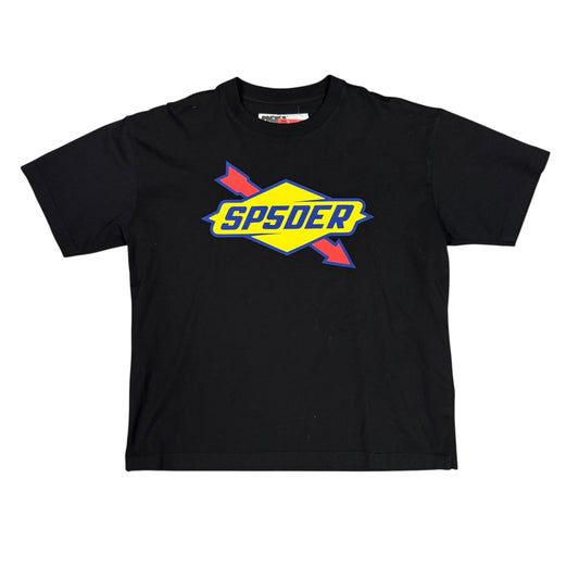 Sp5der The Spot Black Tee