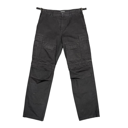 Balenciaga Black Convertible Cargo Pants