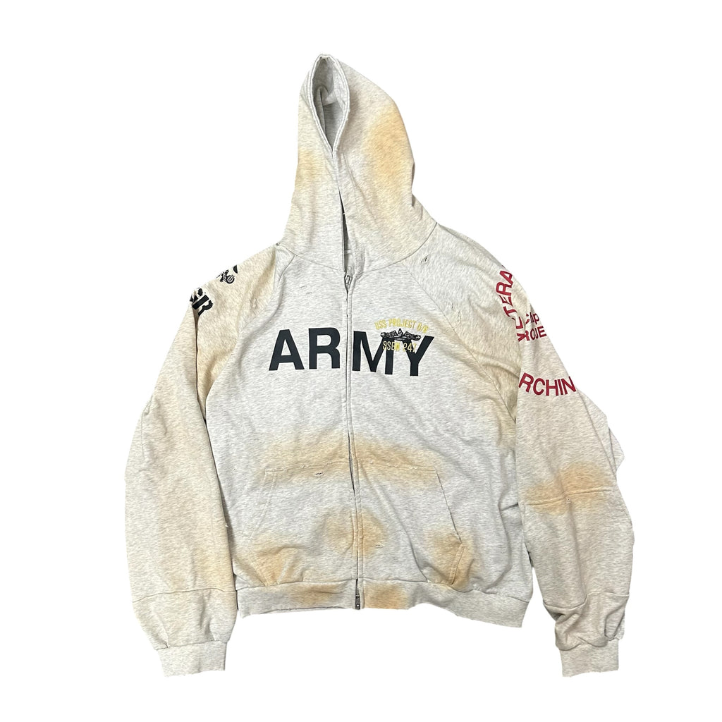 Project G/R Army Zip-Up Hoodie