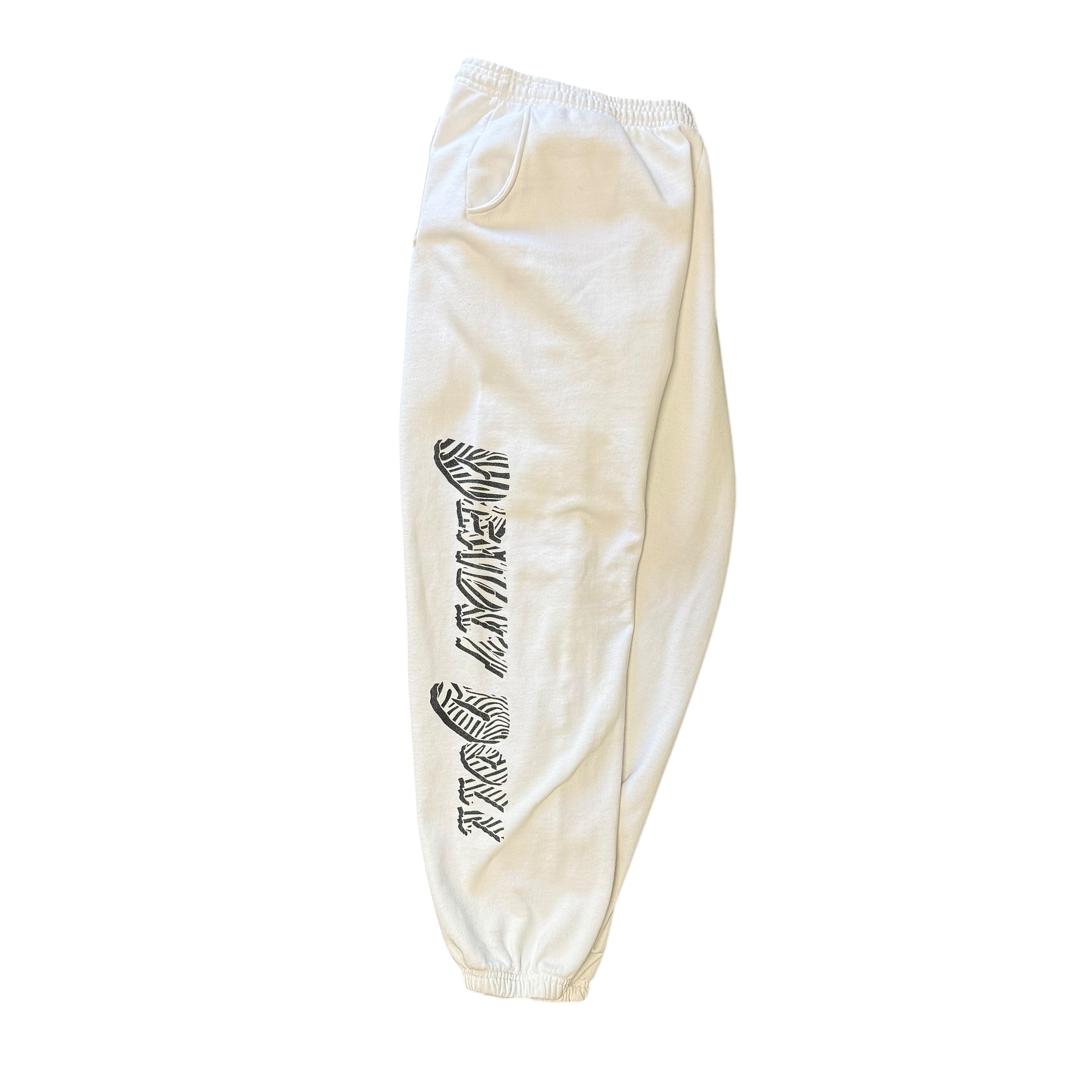 Chrome Hearts Deadly Doll White Sweatpants