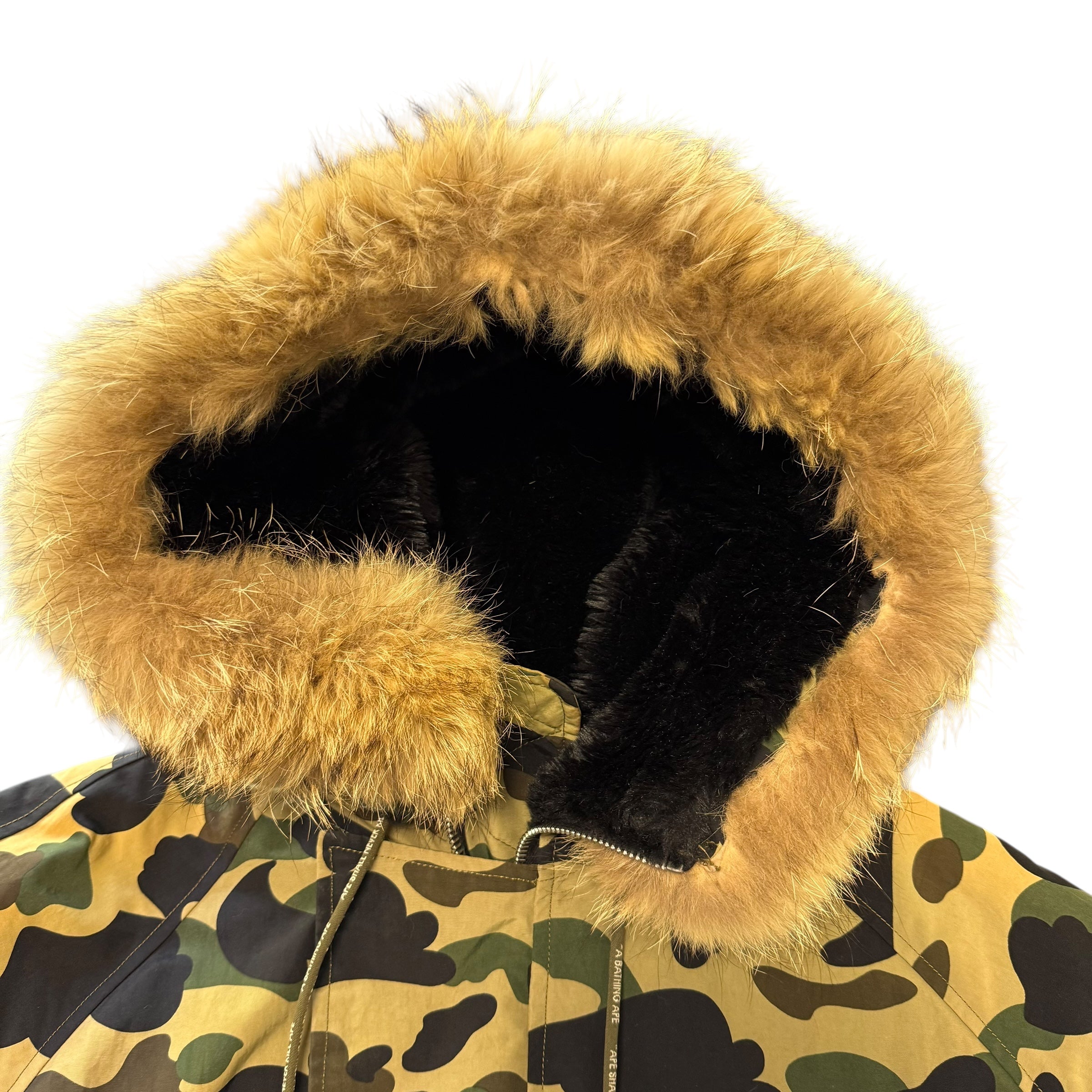 ‘06 Bape Camo Fur Down Jacket