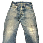 Evisu No Label Selvedge Blue Denim