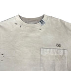 Maison Mihara Light Brown Faded Tee