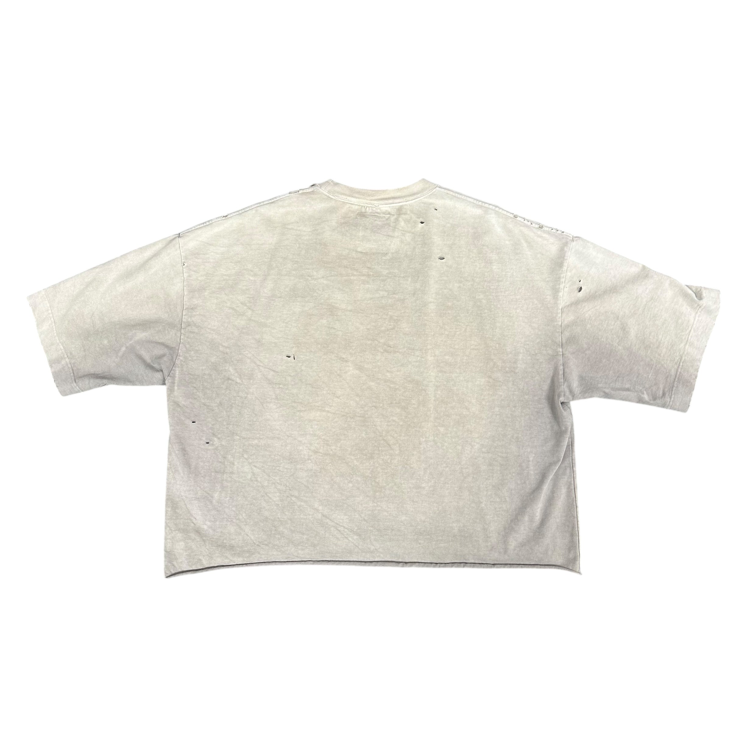 Maison Mihara Light Brown Faded Tee
