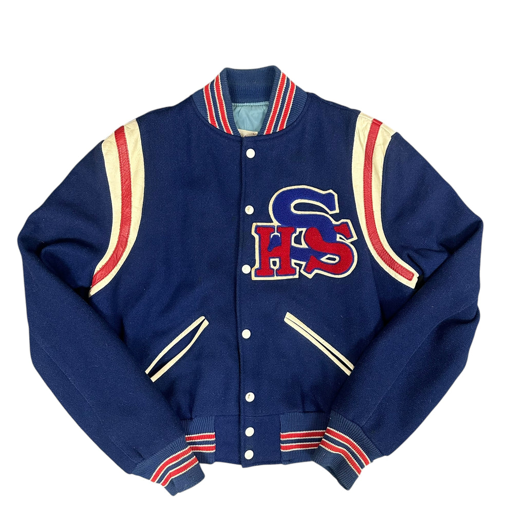 Vintage Blue/Wht/Red “SHS” Varsity