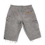 Gray Carhartt Double Knee Shorts(34)