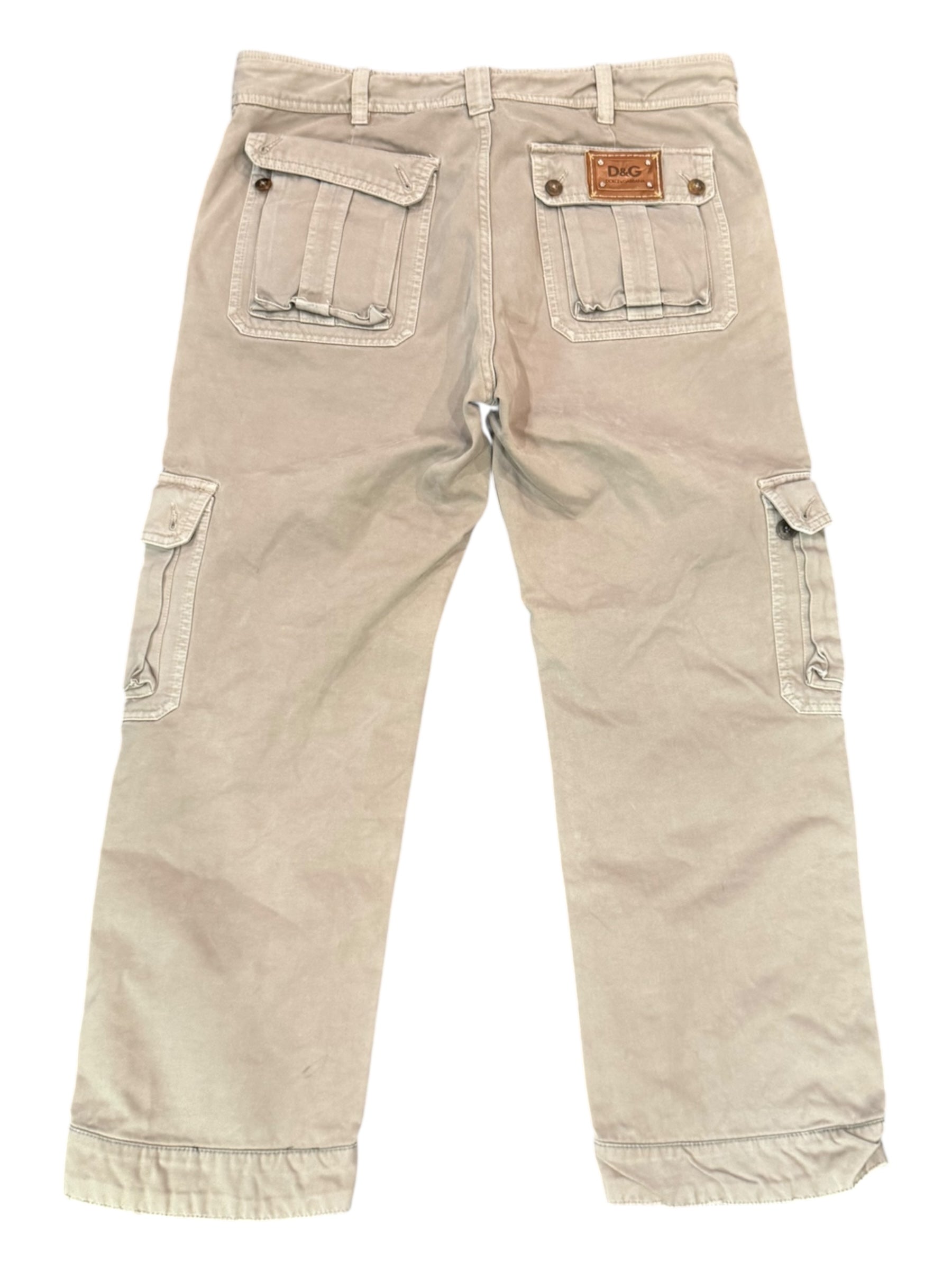 Dolce & Gabbana Khaki Cargo Pants
