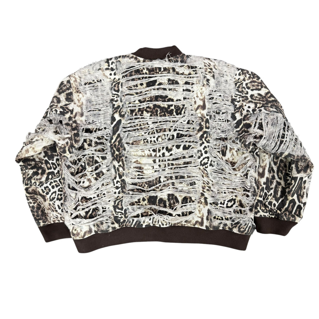 Mowalola x Ksubi Leopard Bomber Jacket