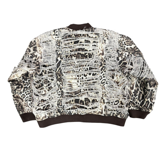 Mowalola x Ksubi Leopard Bomber Jacket