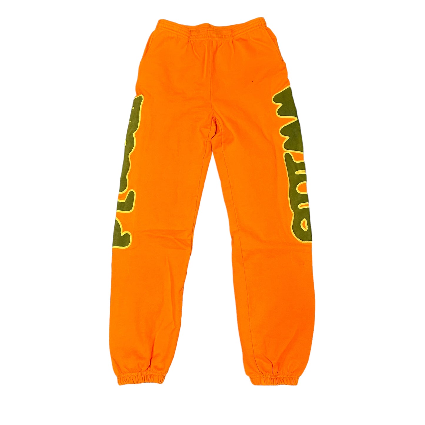 Orange Beluga Sp5der Sweatpants