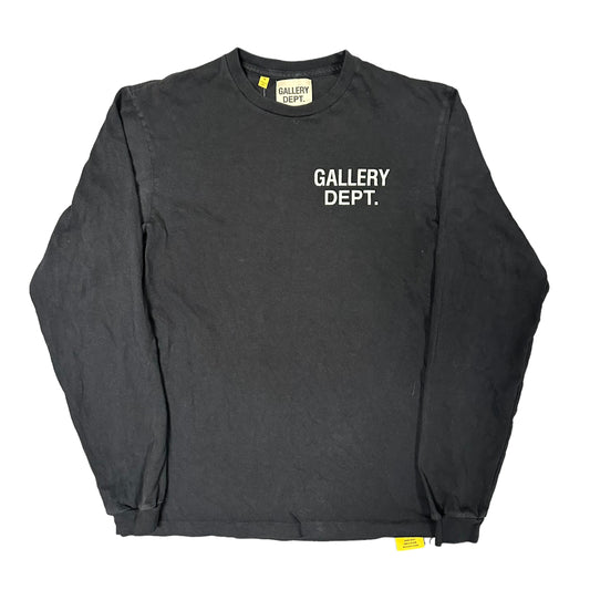 Gallery Dept. Black L/S Tee