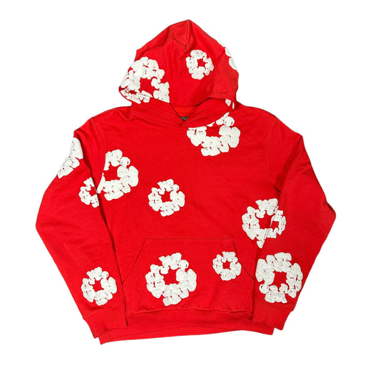 Denim Tears Red Hoodie