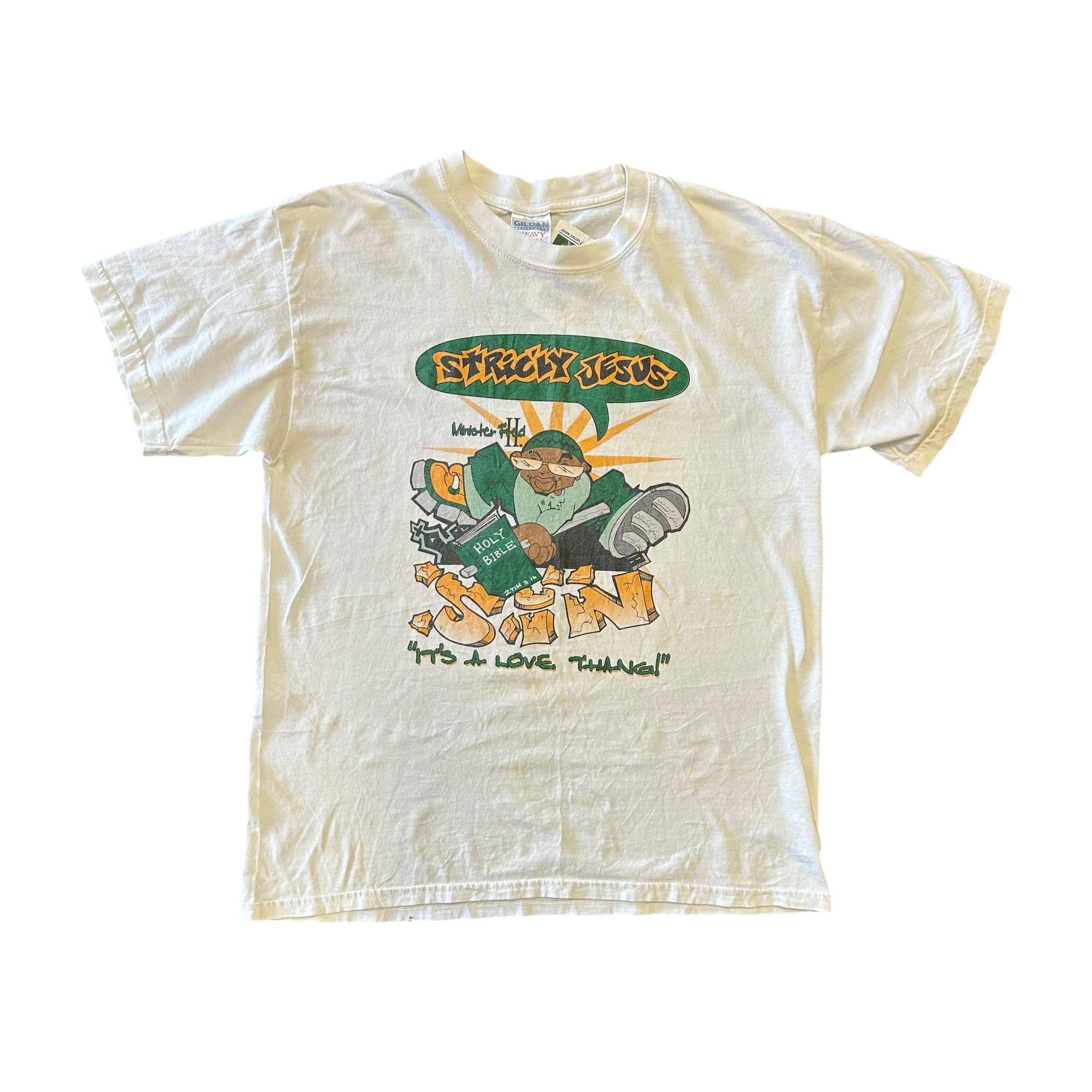 Vintage “Strickly Jesus” Tee