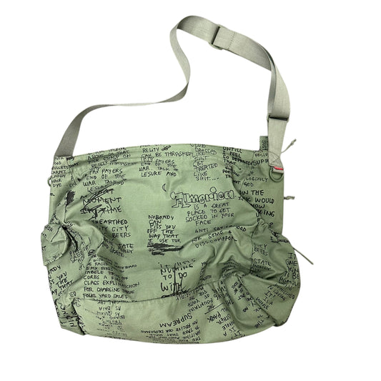 Supreme Graffiti Olive Bag