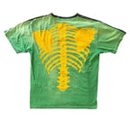 Kapital Grn/Blk Skeleton Tee