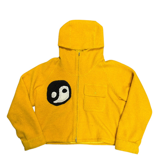 CPFM Yellow Fuzzy Balance Jacket