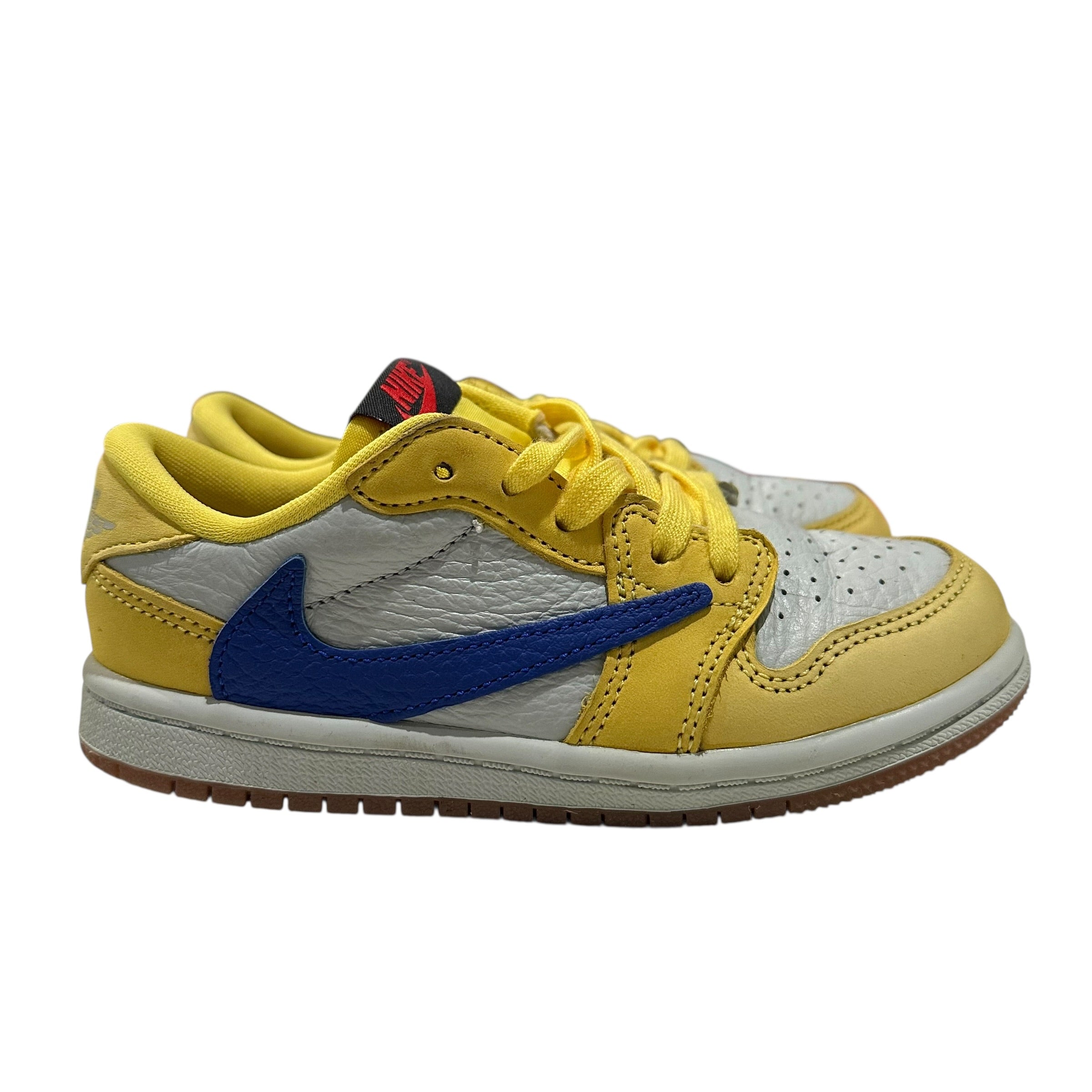 Kids Air Jordan 1 x Travis Scott 'Canary'
