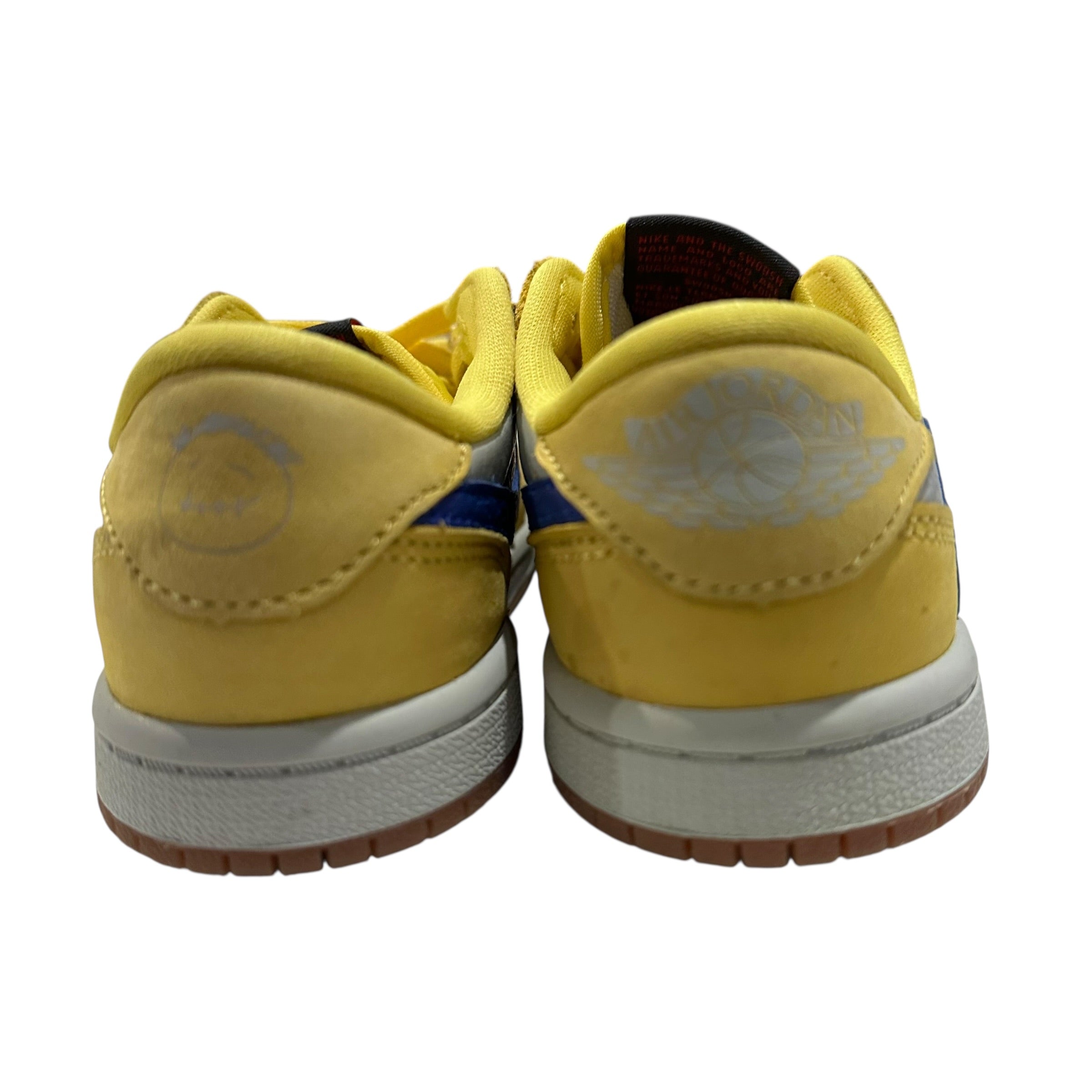 Kids Air Jordan 1 x Travis Scott 'Canary'