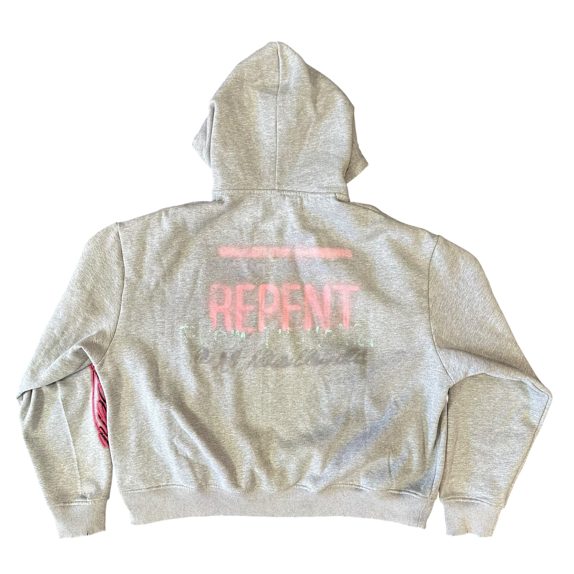 NEW Pain Grey Zip Hoodie