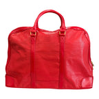 Balenciaga Red Travel Bag