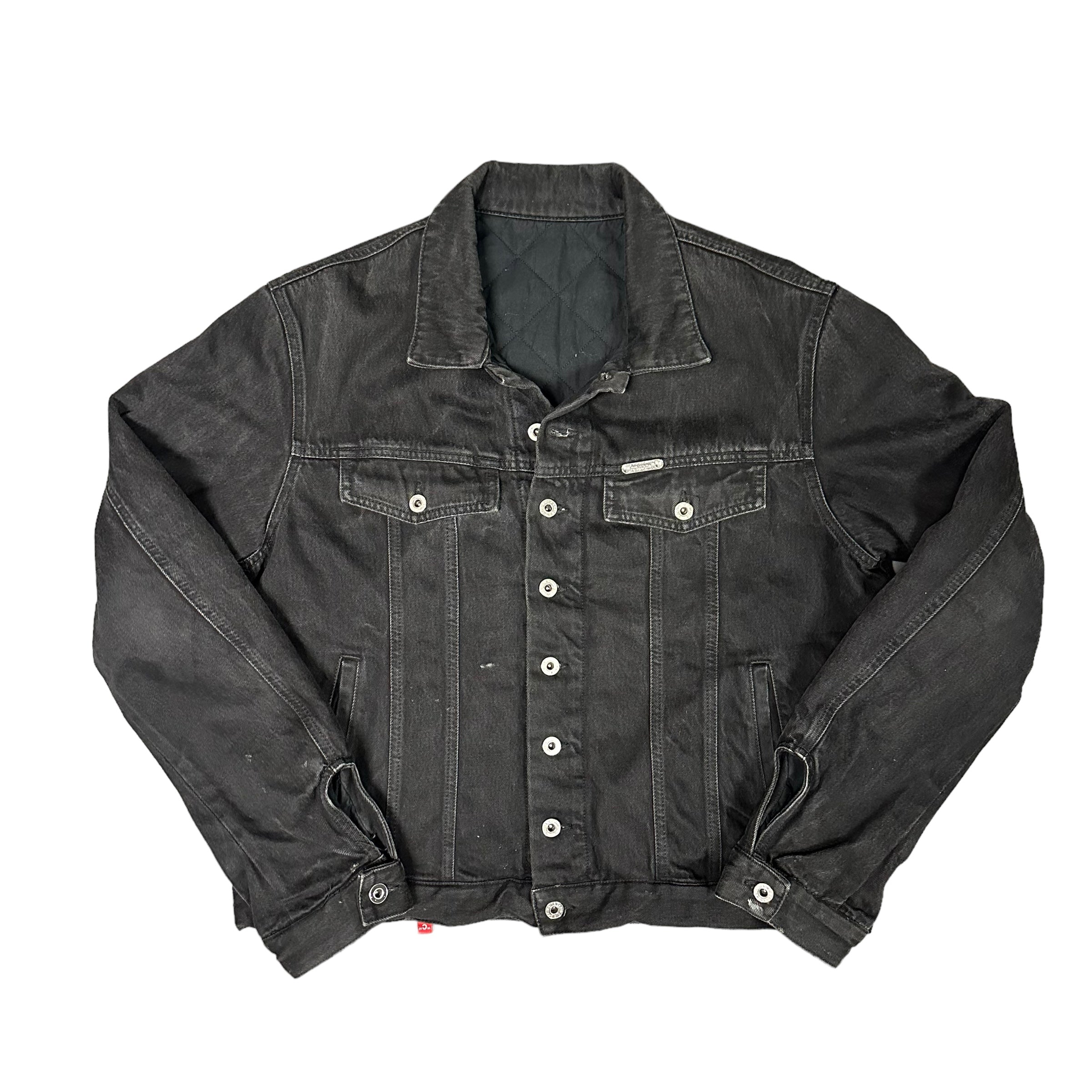 Off-White Black Denim Jacket