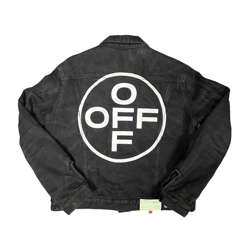 Off-White Black Denim Jacket
