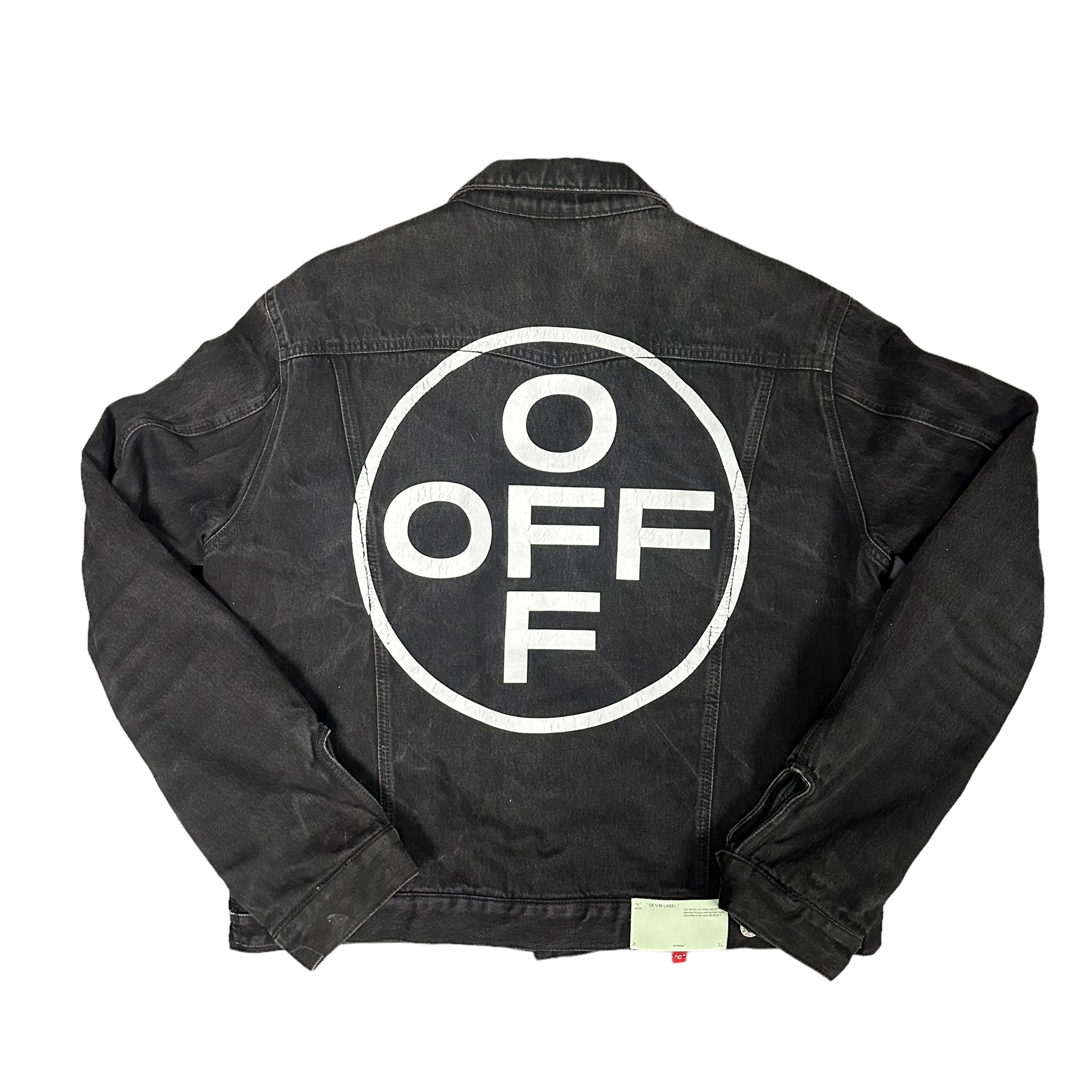 Off-White Black Denim Jacket