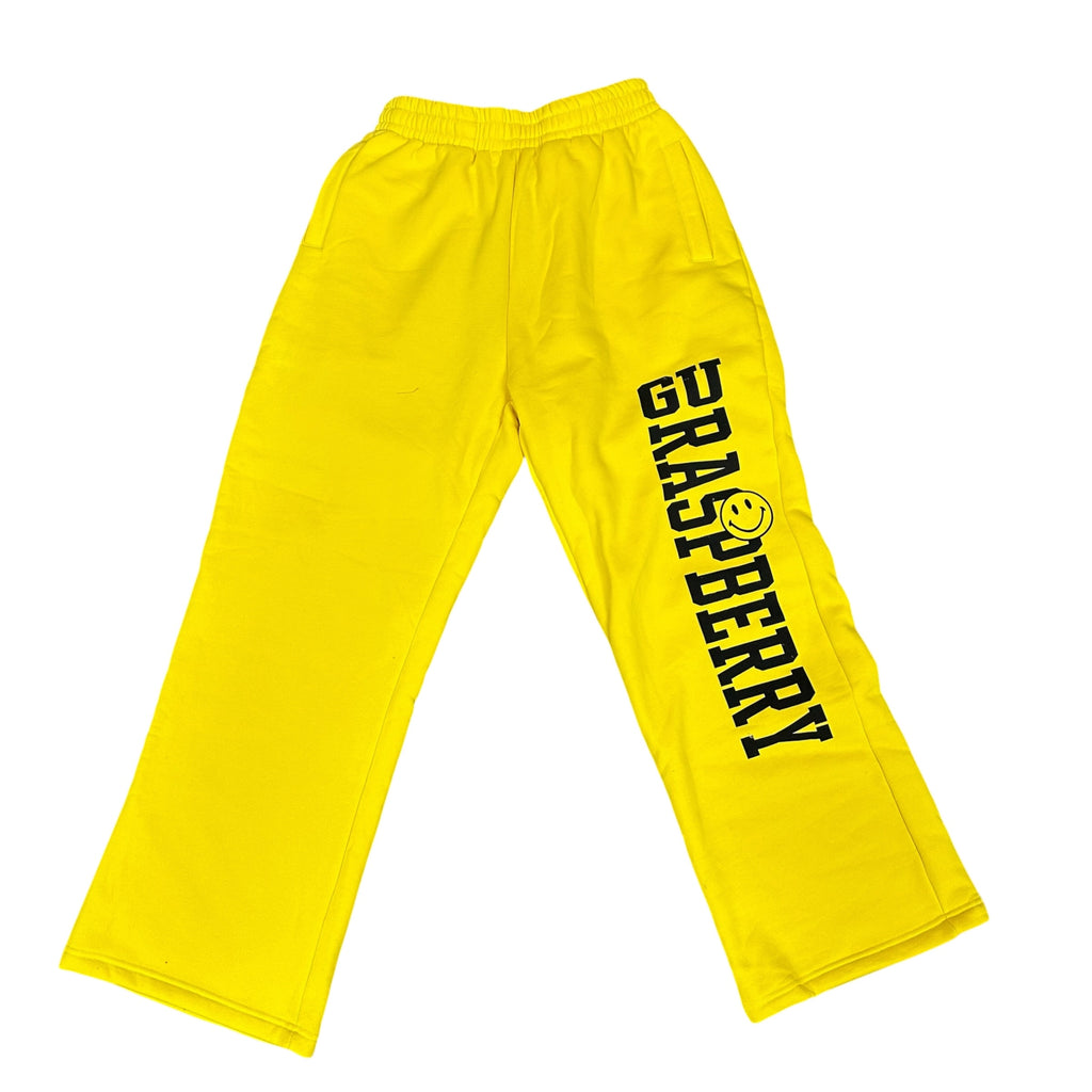 NEW Greedy Unit x GV Gallery Yellow Sweatpants