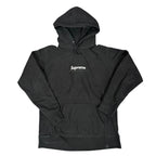 Supreme Black/Black Box Logo Hoodie