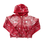 Vertabrae Red Graffiti Hoodie