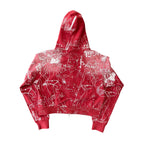 Vertabrae Red Graffiti Hoodie