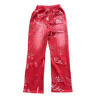 Vertabrae Red Graffiti Sweatpants
