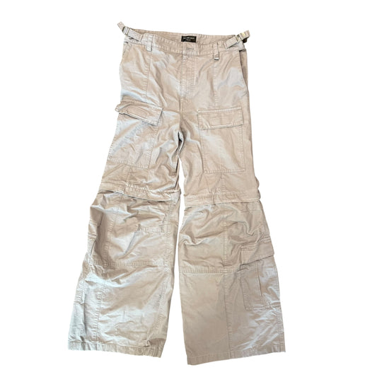 Balenciaga Grey Convertible Cargo Pants