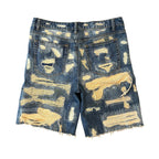 Sample Dark Boro Stitch Shorts