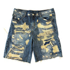 Sample Dark Boro Stitch Shorts