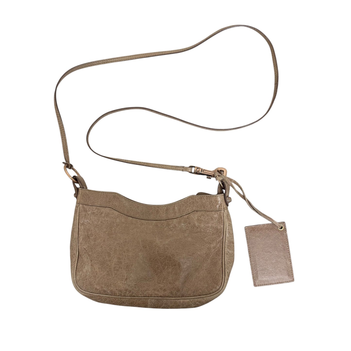 Balenciaga Brown Moto Bag.