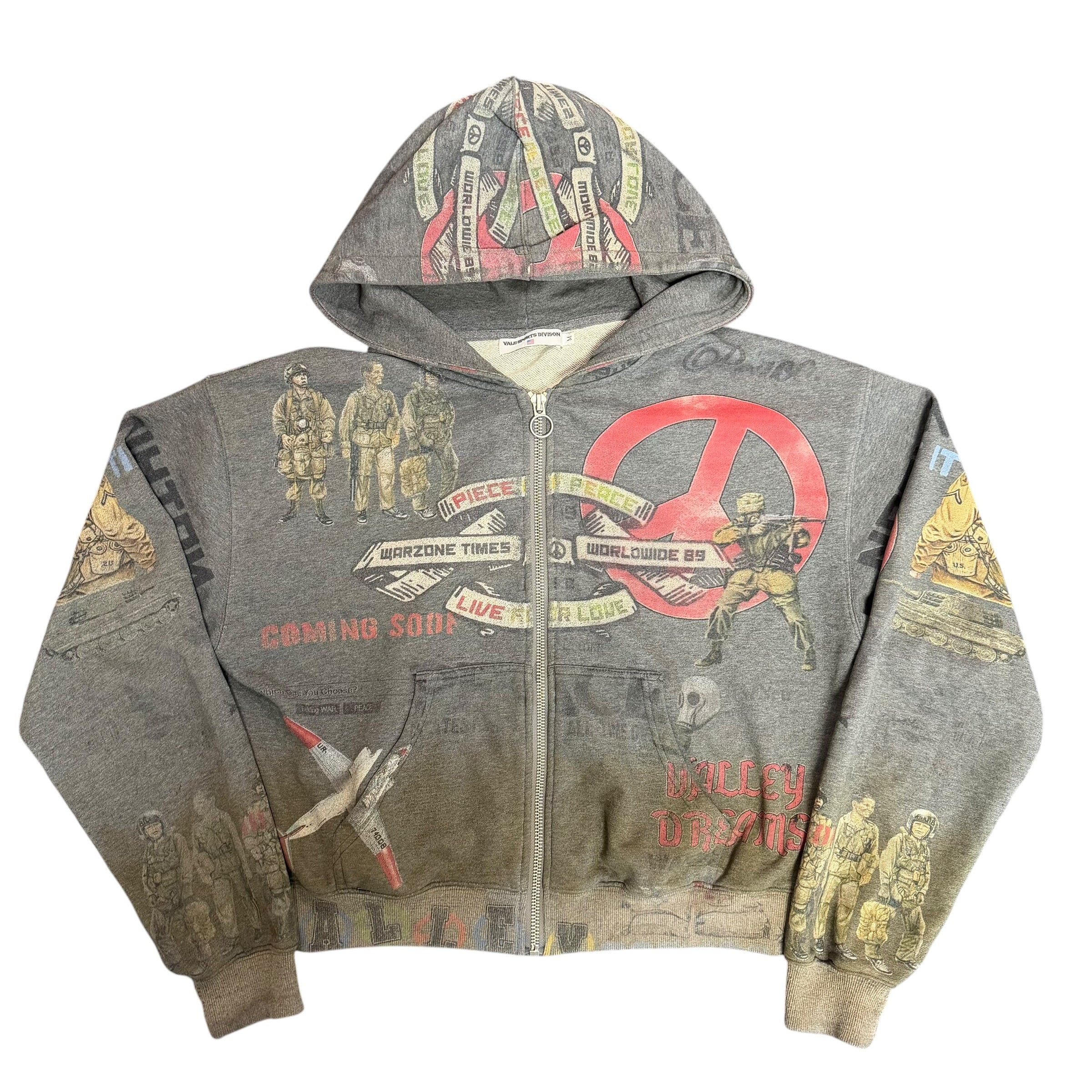 Vale Lives Warzone Zip Hoodie