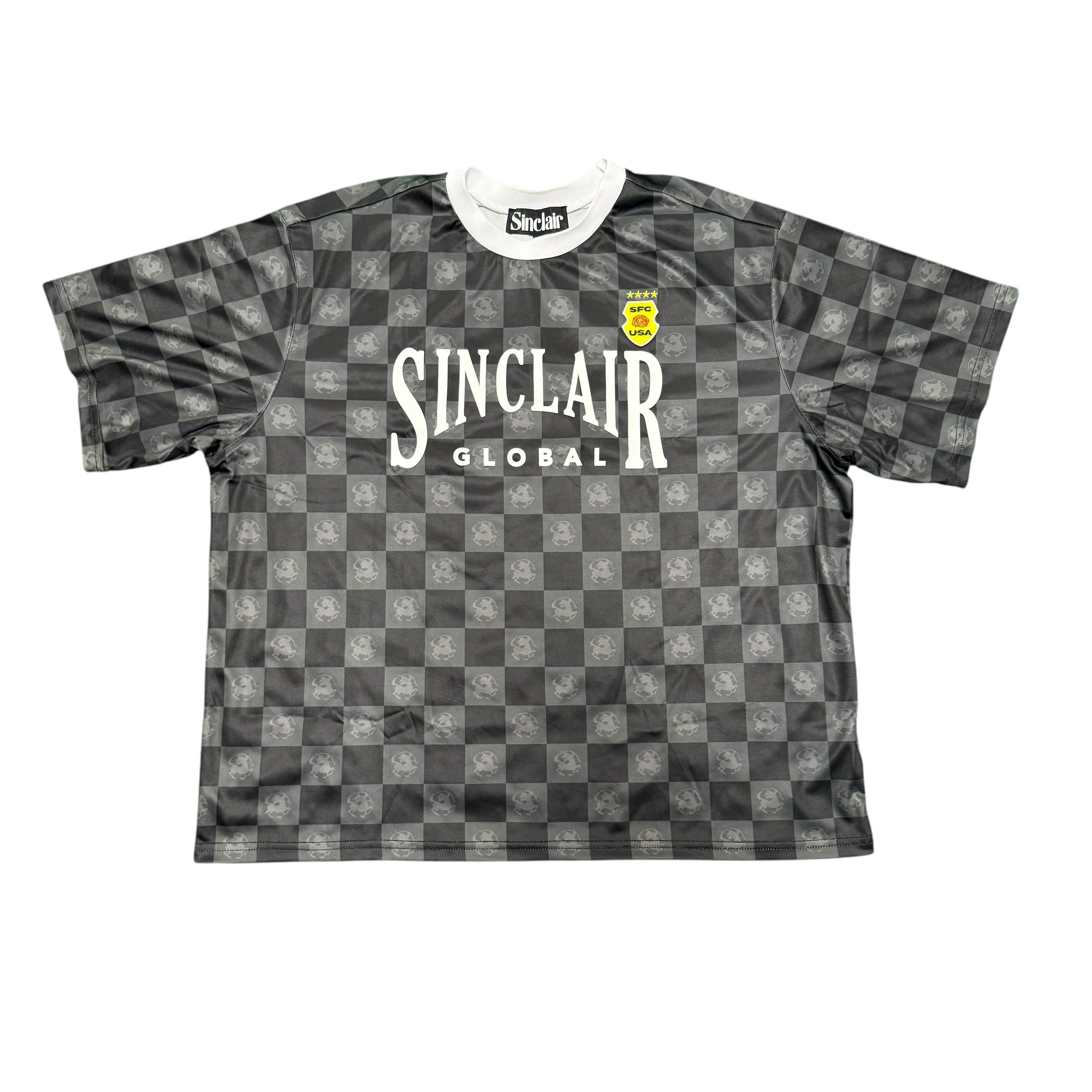 Brand New Sinclair Checkered Black Jersey