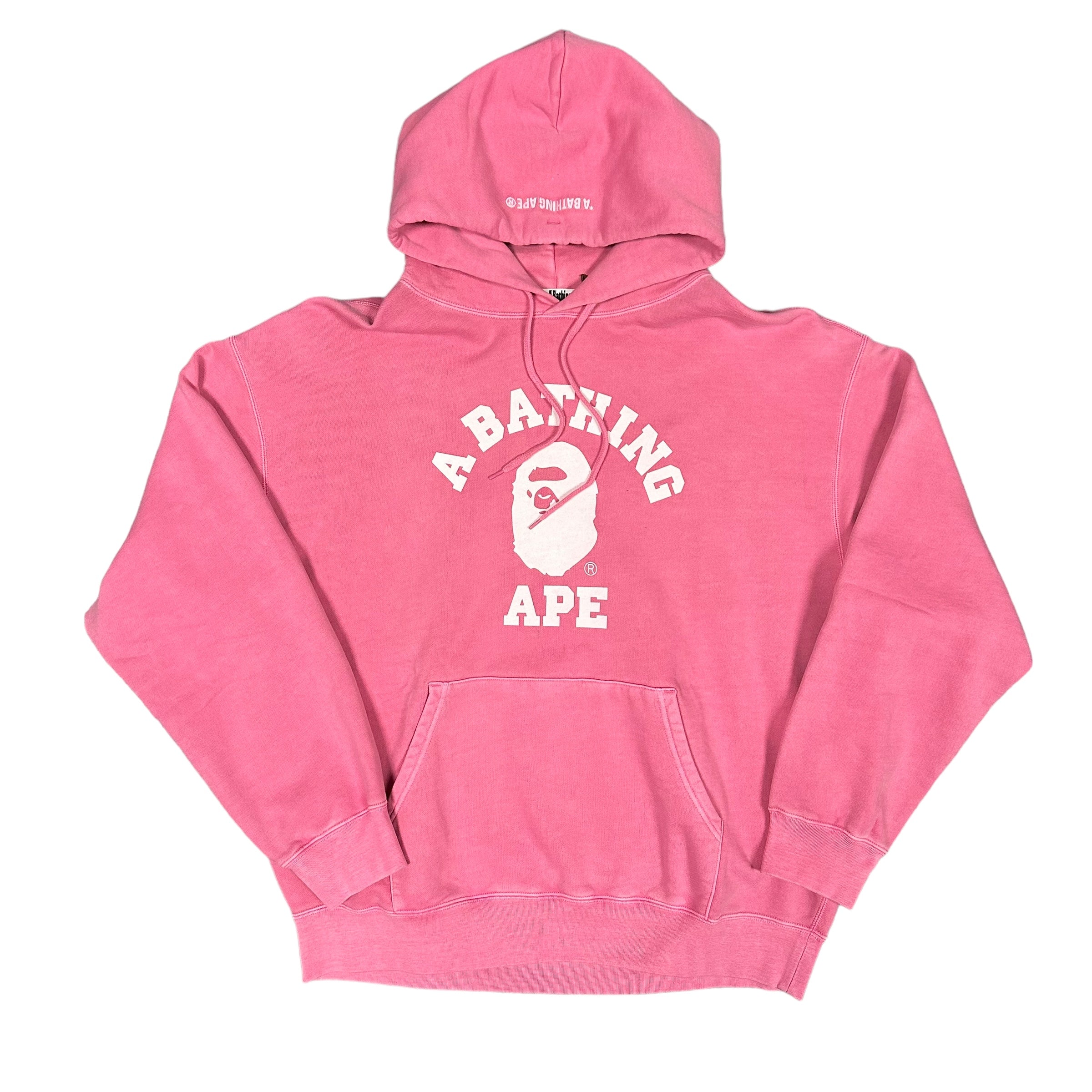 Light pink bape discount hoodie