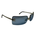 Chanel 4104-B Blue Tint Glasses
