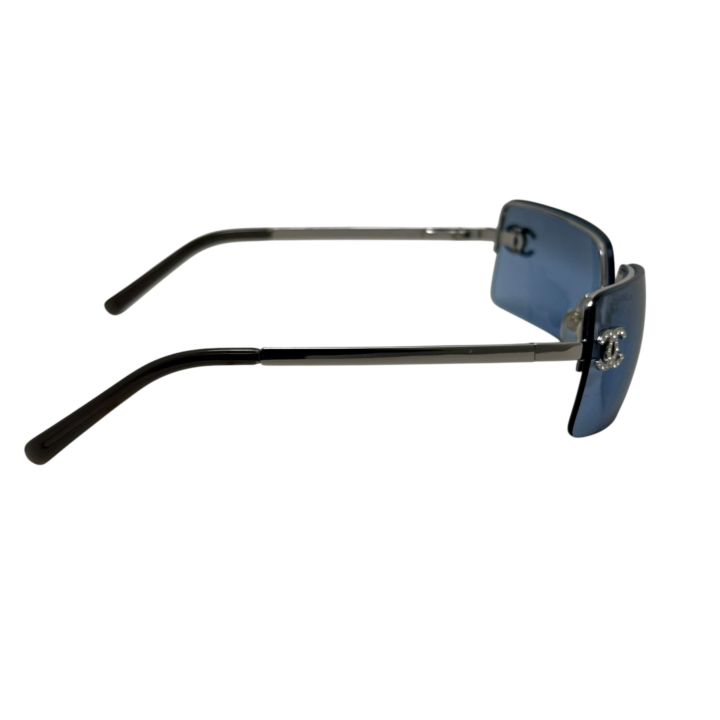 Chanel 4104-B Blue Tint Glasses