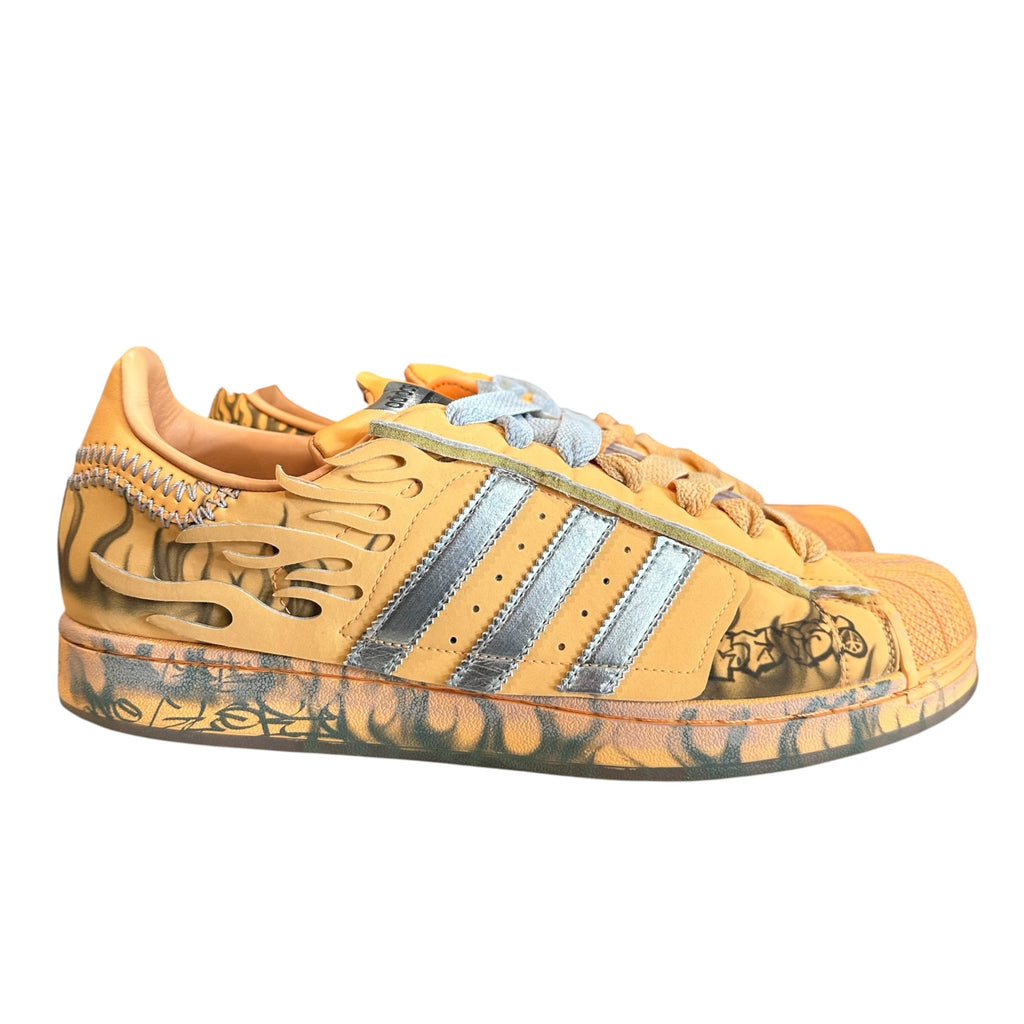 Hellstar x Adidas Superstar “Hazy Orange”