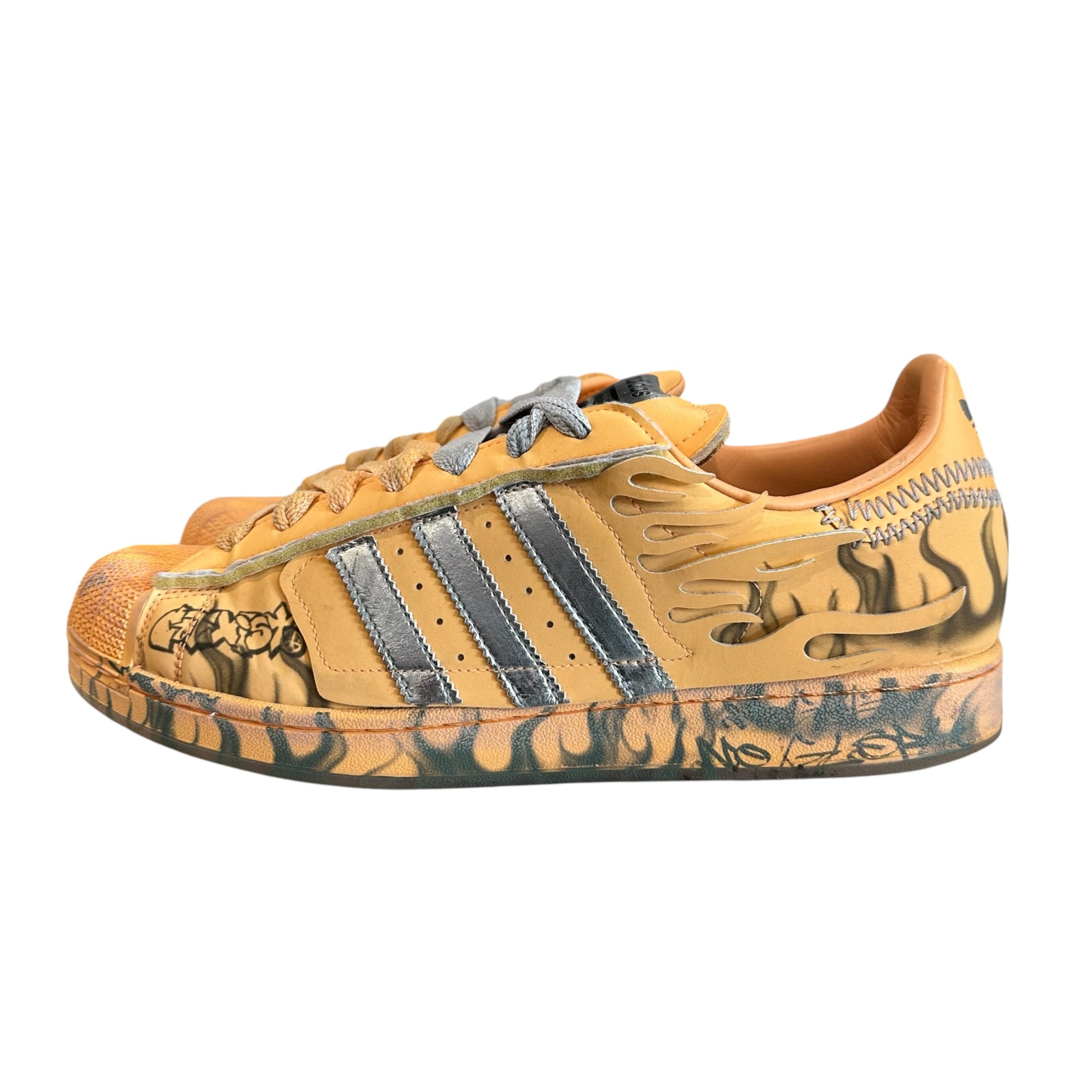 Hellstar x Adidas Superstar “Hazy Orange”
