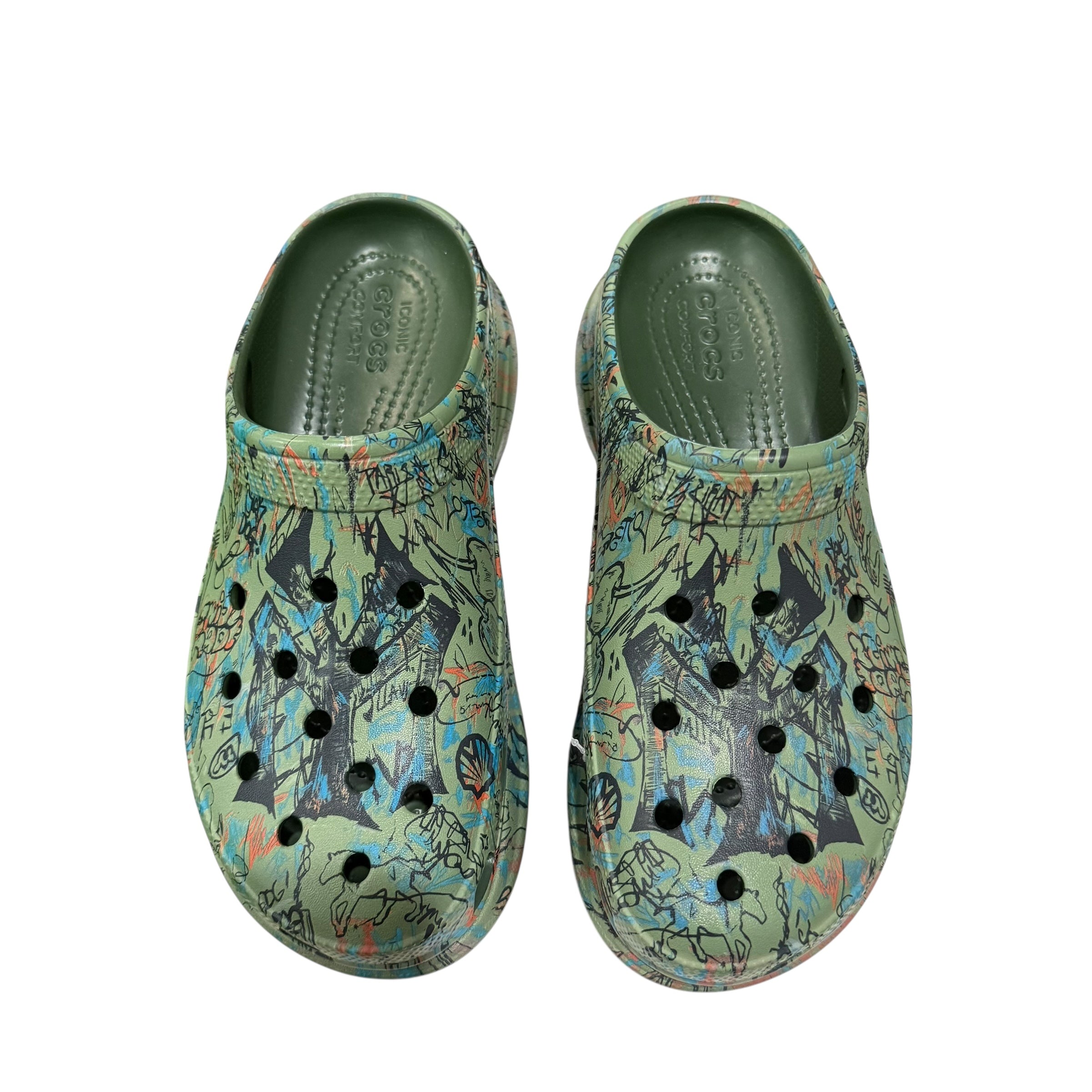 Mowalola x Crocs Bae Graffiti